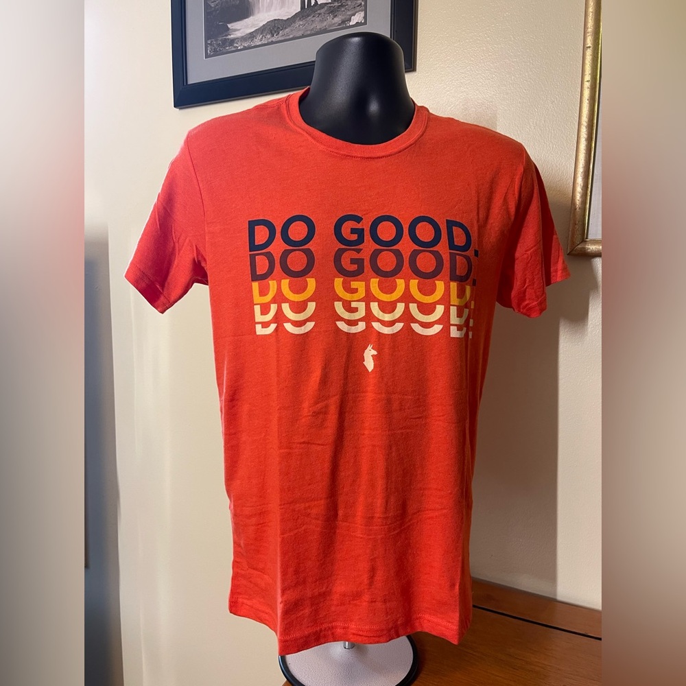 NWT Cotopaxi Canyon  'Do Good' Repeat Graphic Tee
